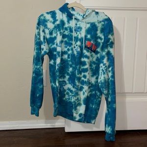 Tie dye Death Valley hoodie